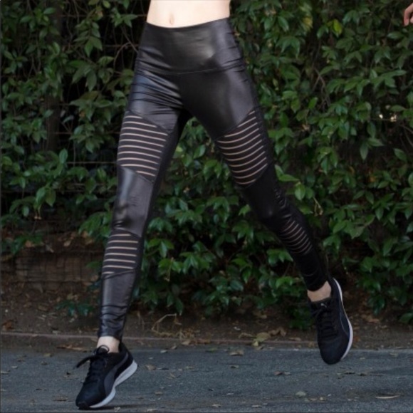 shosho Pants - Faux Leather Leggings